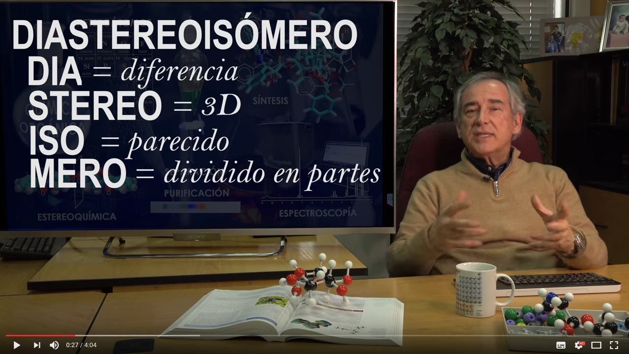 VIDEO El concepto de Diastereoisómero