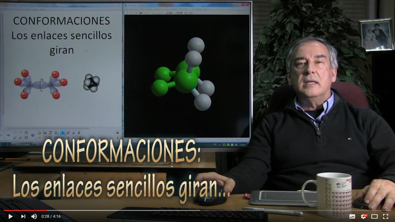 VIDEO Isómeros conformacionales